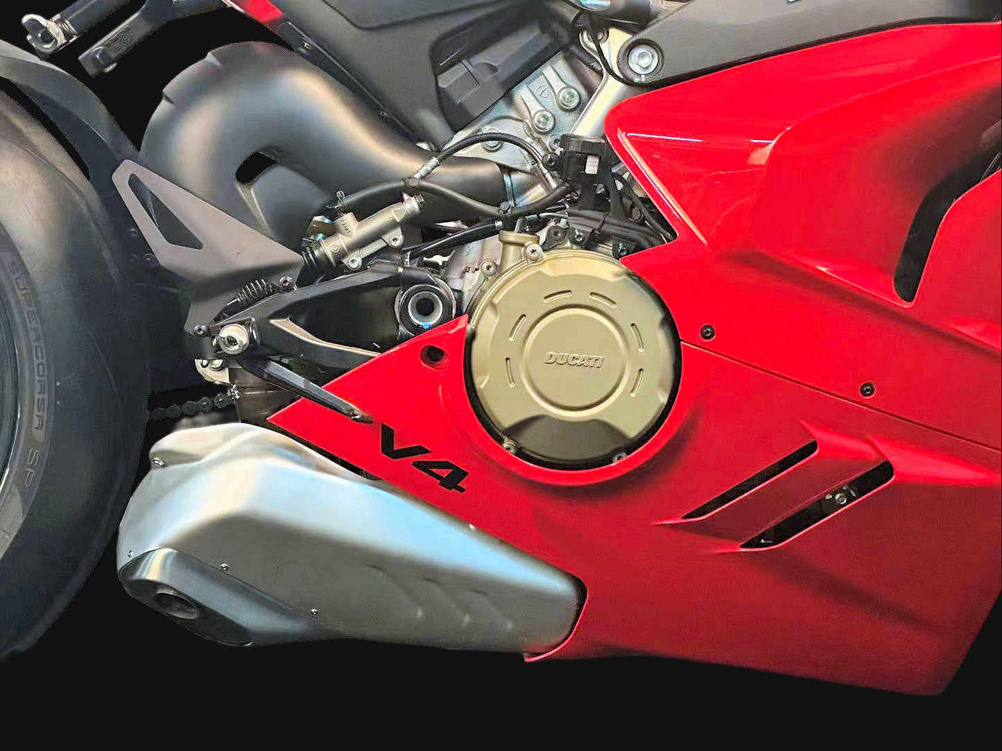 Ducati Panigale V4 / V4R & Streetfighter V4 Bimodal Stealth Titanium Slip-On