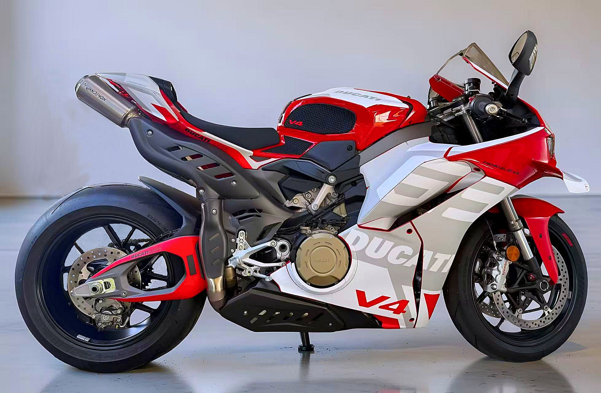 Ducati Panigale V4/ V4S Titanium High Mount Slip-On 2025-2026