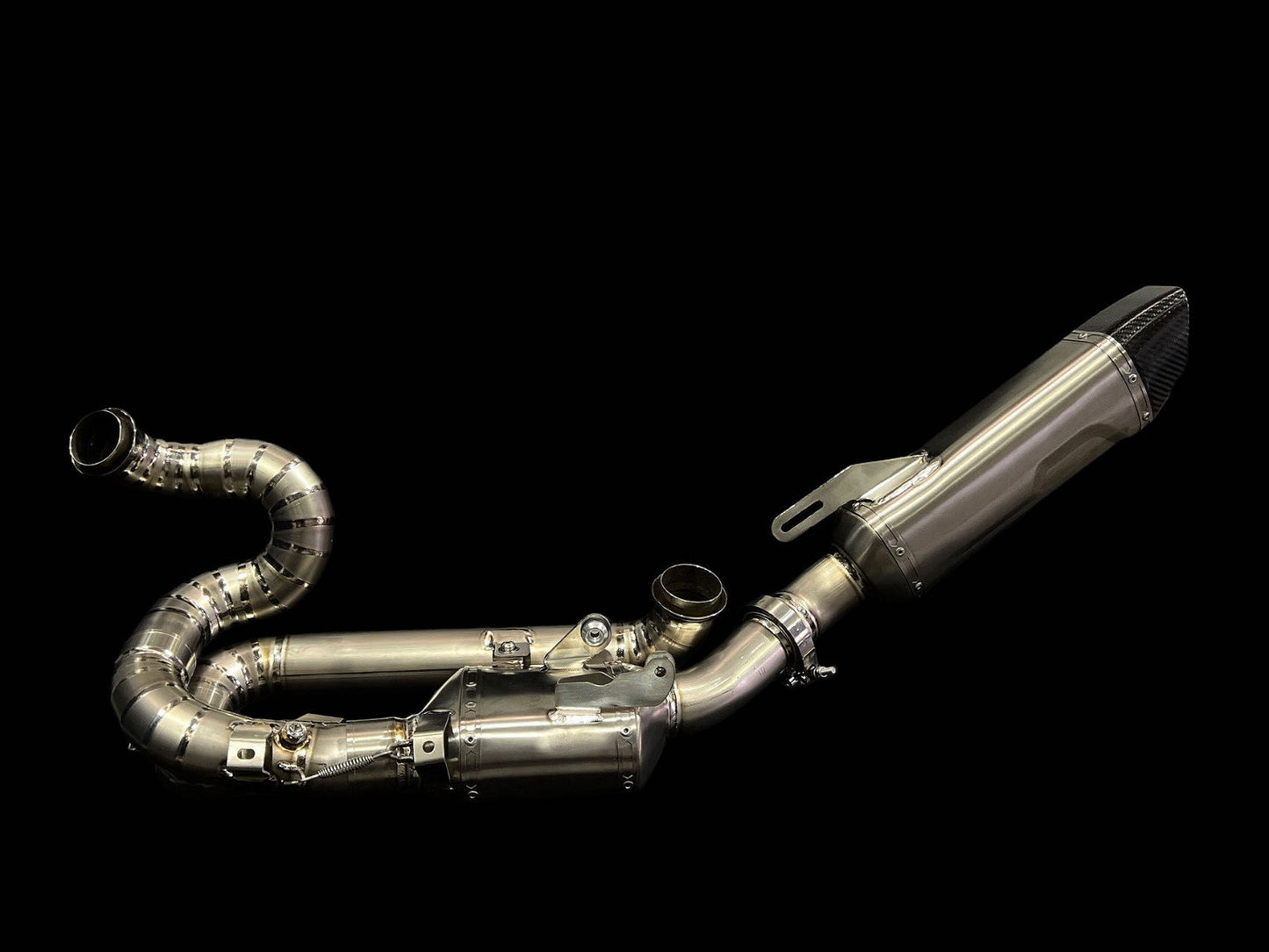 KTM Superduke 1290/1390R/RR Vandemon Side Mount Titanium Exhaust System