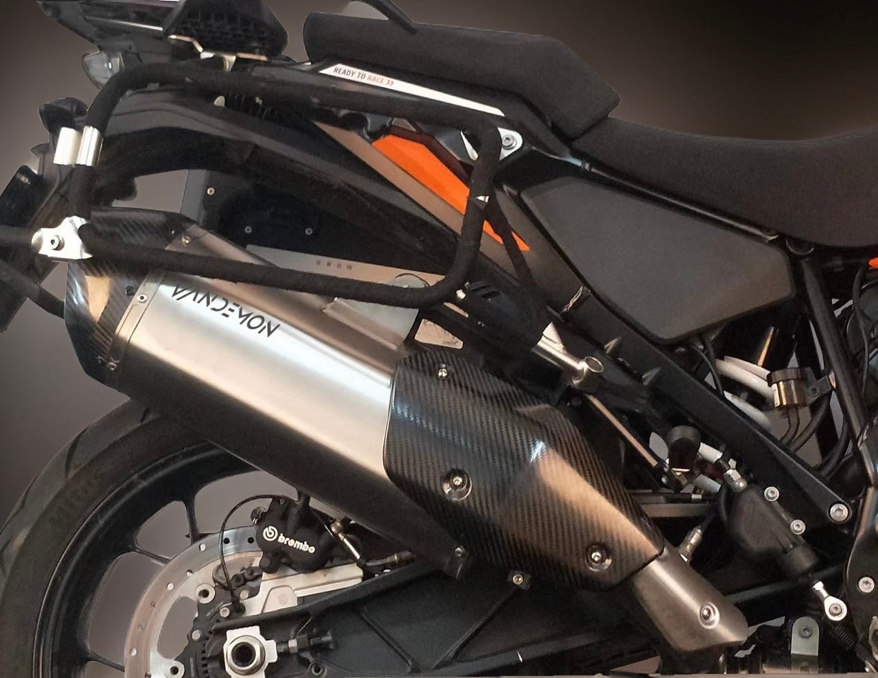 KTM 1290 Super Adventure S & R Vandemon Full Titanium Exhaust System 2020-2023