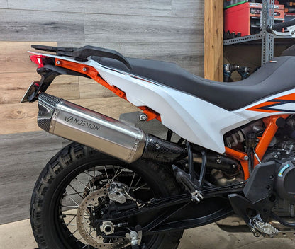 Tubo de conexión y de conexión de titanio HUSQVARNA Norden 901 para KTM 790 y 890 Adventure