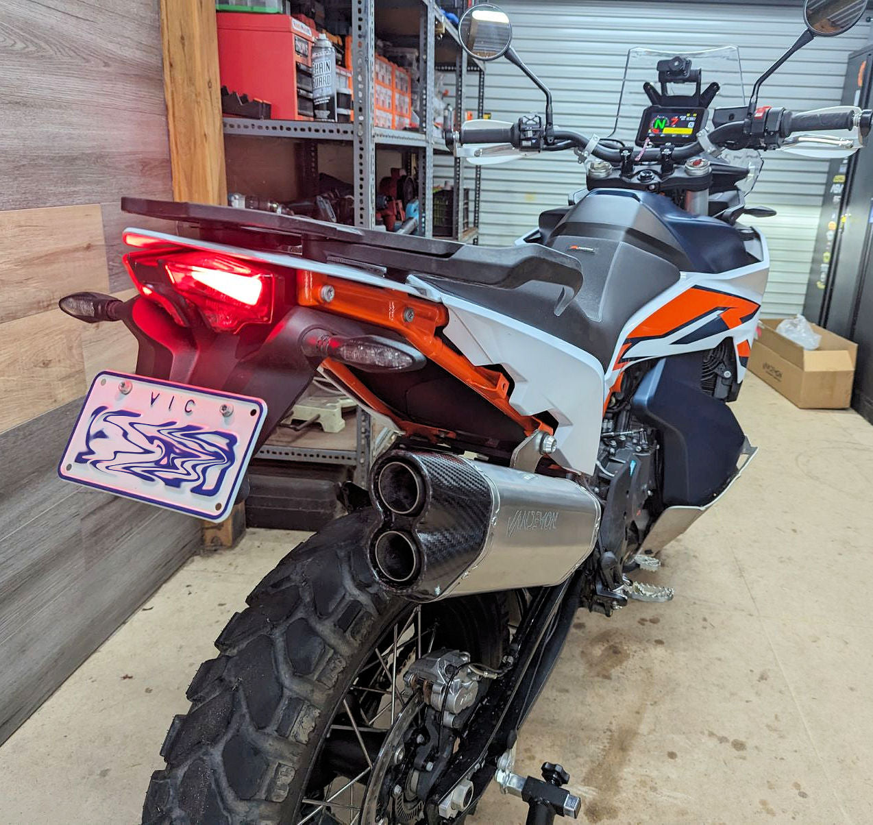 KTM 790/890 Adventure, HUSQVARNA Norden 901 Titanium Slip-On - Ver II