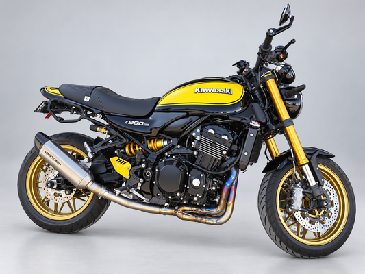 川崎 Z900RS Cafe Racer Vandemon 全钛合金排气系统 2018-24