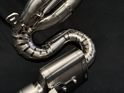 MV AGUSTA F3 800  Titanium Slip-On Muffler and Optional Headers