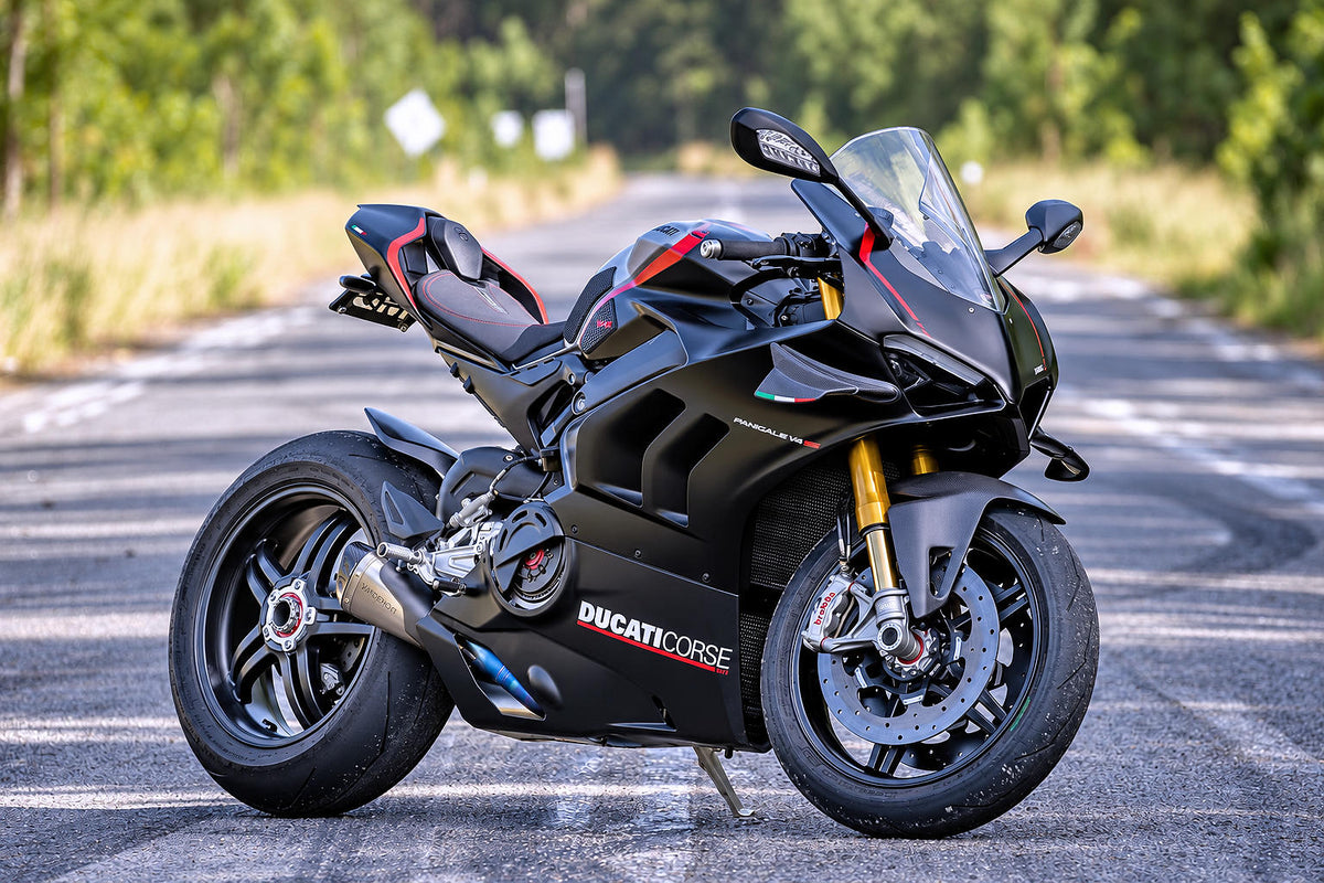 Ducati V4 Panigale & Streetfighter Vandemon Full Titanium Exhaust system 2020-2022