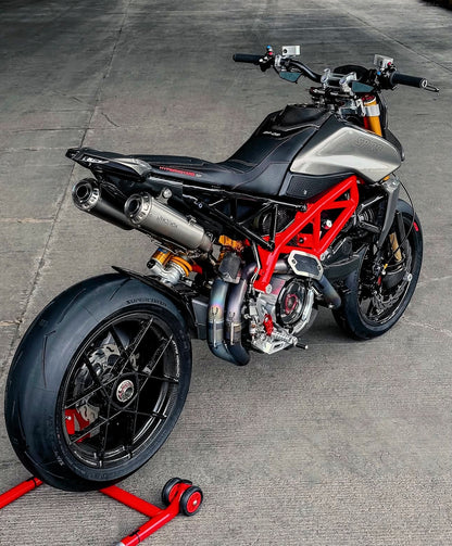 Ducati Hyper Motard Motorcycle with red and black design