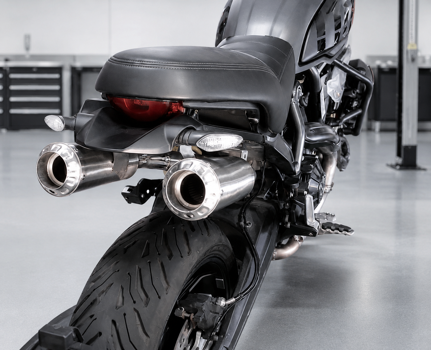 杜卡迪 Scrambler &amp; Cafe Racer 803cc 2015-20 Vandemon 钛合金排气管