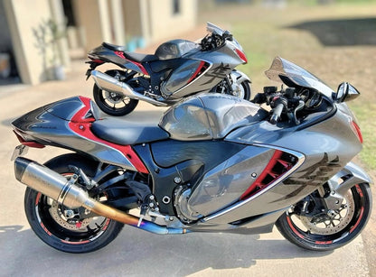 Suzuki Hayabusa GEN 3 GSX1300R Full Titanium Exhaust System 2021-2025