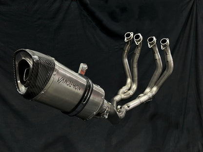 Suzuki Hayabusa GEN 3 GSX1300R Full Titanium Exhaust System 2021-2025