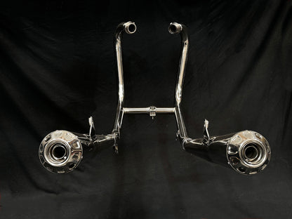 Triumph Speed Twin 1200 Polished Titanium Exhaust