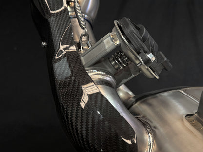 Silenciador deslizante Stealth de titanio bimodal para Triumph Speed ​​Triple 1200RS y RR
