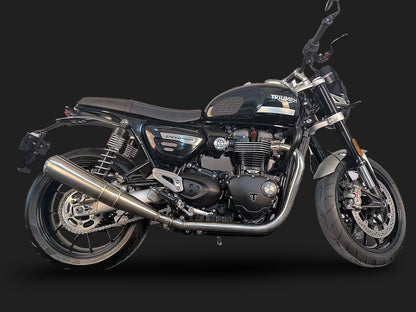 Triumph Speed Twin 1200 抛光钛合金排气管