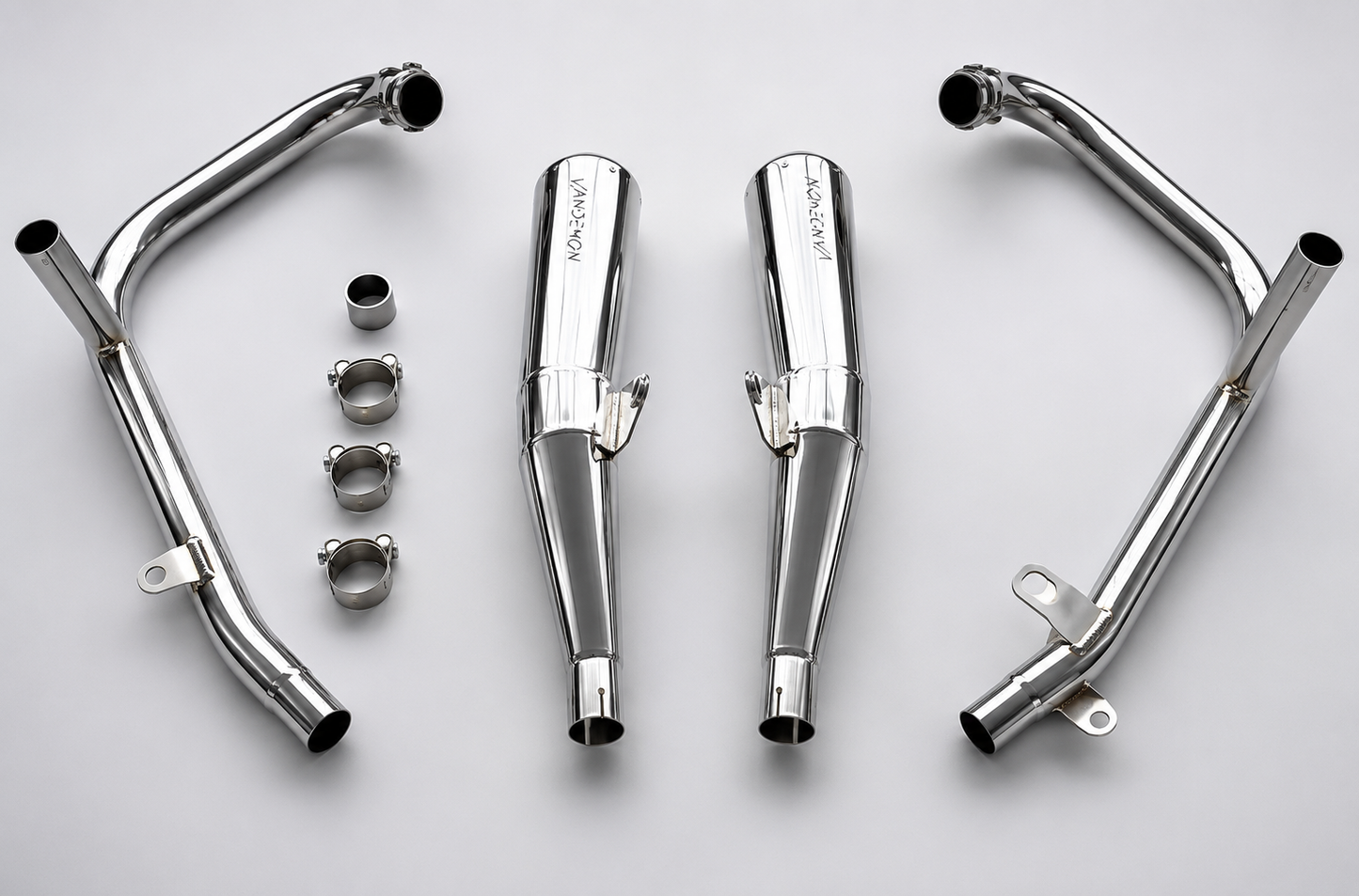 Escape de titanio pulido para Triumph Speed ​​Twin 1200