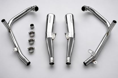 Escape de titanio pulido para Triumph Speed ​​Twin 1200
