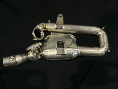 Ducati V2 Panigale Titanium Stealth Slip-On Bimodal Muffler