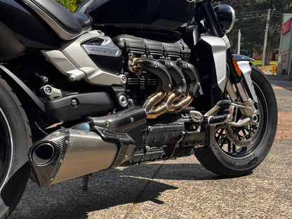 Triumph Rocket 3R & GT 2500cc Titanium, Stainless Steel or Cermic Exhaust Manifold
