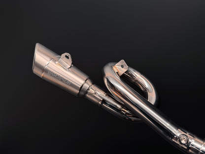 Sistema de escape de titanio Yamaha R7 MT07 FZ07 XSR700 Tracer 700/GT Tracer 7/GT