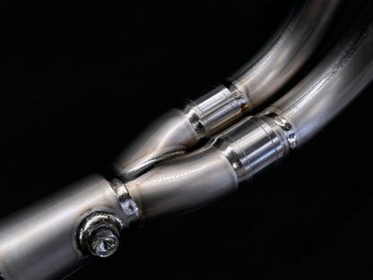 Sistema de escape completo de titanio para Yamaha T7 Tenere 700 Adventure