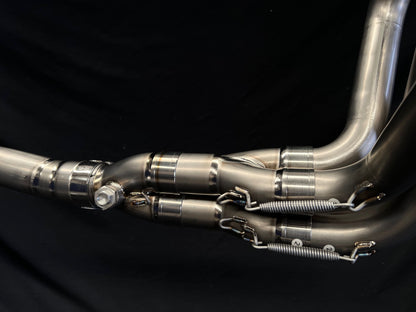 Kawasaki Z900RS Cafe Racer Vandemon Full Titanium Exhaust System 2018-24