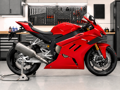 ZXMOTO 820RR - 820RR-R Full Titanium Side Mount Exhaust System