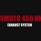 CFMOTO 450NK Stainless Steel Side Mount Exhaust System