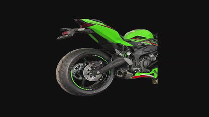 川崎 ZX4R-ZX4RR 和 ZX25R 钛合金低置排气系统 2023-2024