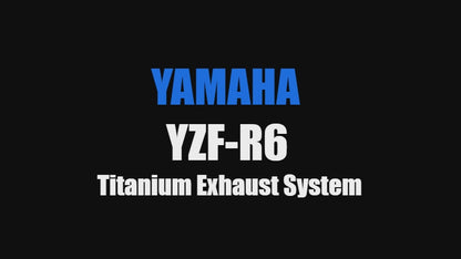 Escape completo de titanio Vandemon para Yamaha YZF-R6 2008-2024