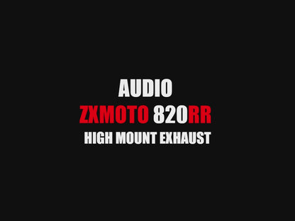 ZXMOTO 820RR - 820RR-R Vandemon Full Titanium High Mount Race Exhaust System