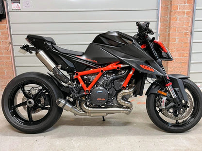 KTM Superduke 1290/1390R/RR Vandemon Twin Shot Titanium Exhaust System