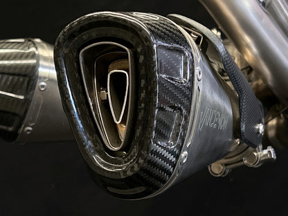 Ducati V4 Panigale & Streetfighter Vandemon Full Titanium Exhaust system 2020-2022