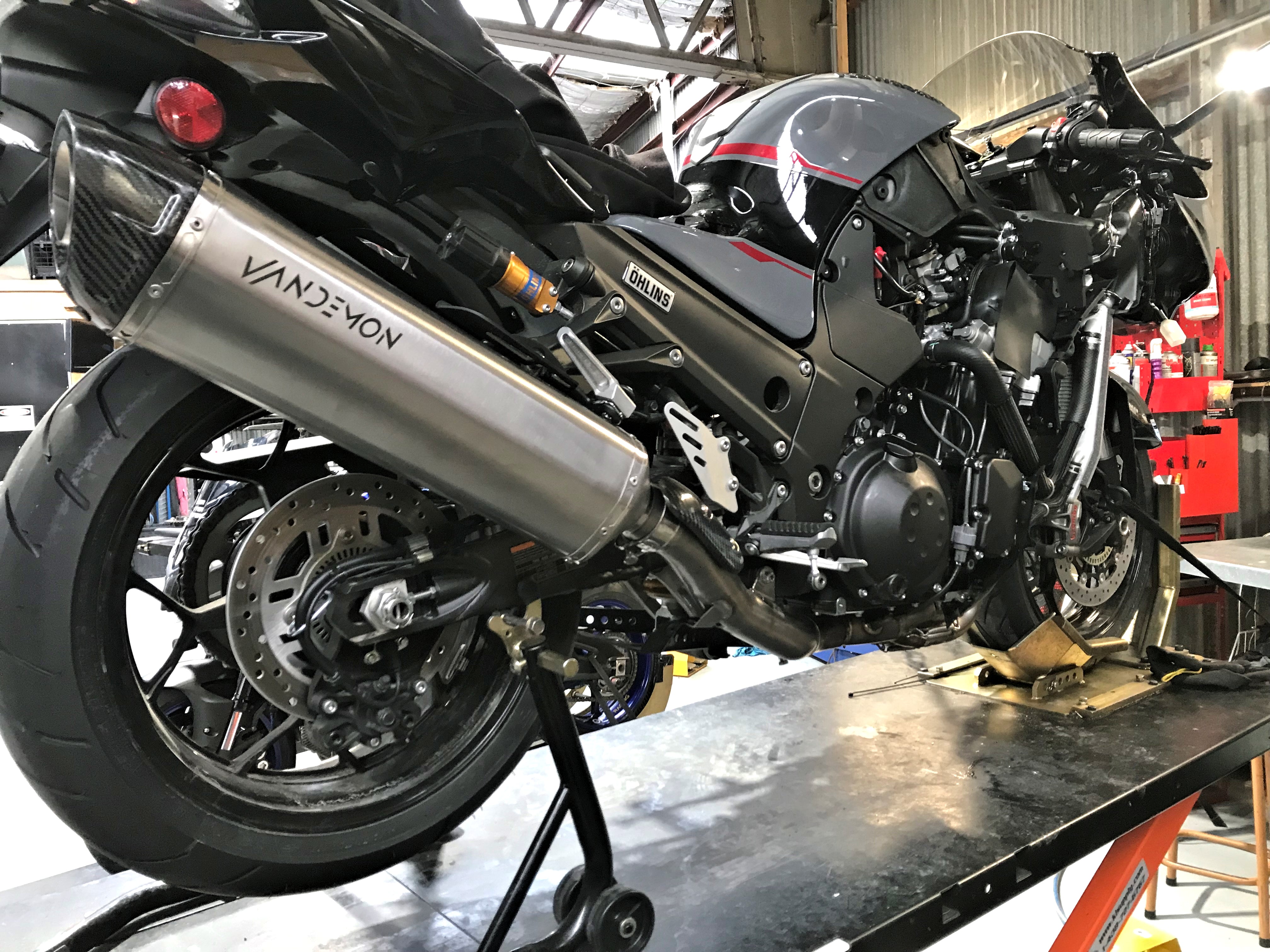 Zzr1400 exhaust deals