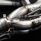 Vandemon Brushed Titanium Exhaust System 2015-21