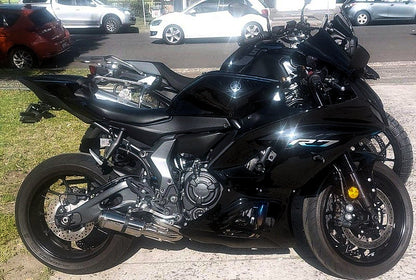 雅马哈 R7 MT07 FZ07 XSR700 Tracer 700/GT Tracer 7/GT 钛合金排气系统