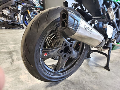 Kawasaki H2 SE SX Vandemon Titanium Slip-On Muffler 2018-24