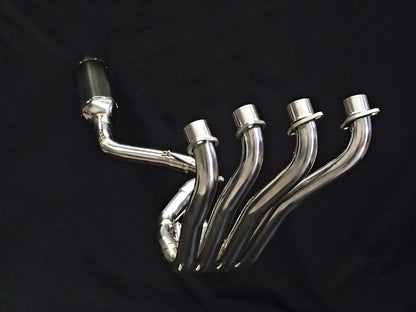 Honda CB650R Titanium Exhaust front