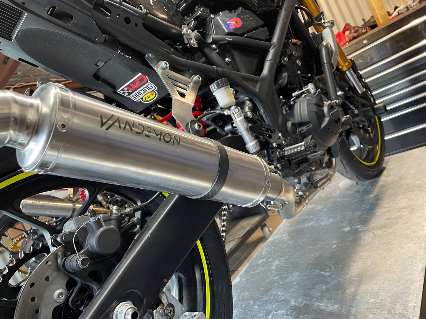 Yamaha YZF-R3 Vandemon Stainless Steel headers