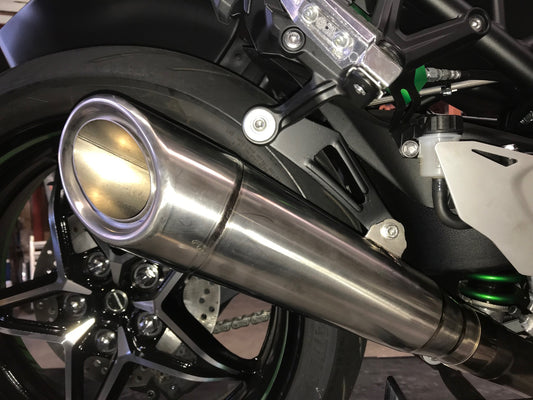 Kawasaki H2 SE/SX Vandemon Titanium Exhaust & H2R Titanium Muffler 2018-22