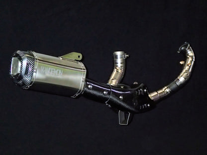 Ducati Multistrada 1200-1260 Titanium Exhaust System with OEM Exhaust Valve Function