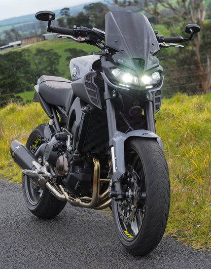 Yamaha MT09 FZ09 Vandemon Titanium Doughnut Exhaust 