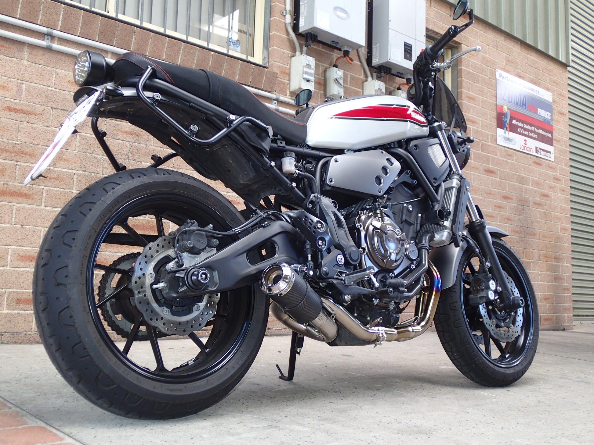 New exhaust for Yamaha MT-07 and the new Tracer 7