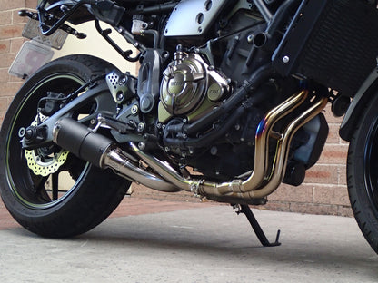 Vandemon Polished Titanium Exhaust & Carbon Fibre Muffler 2014-21