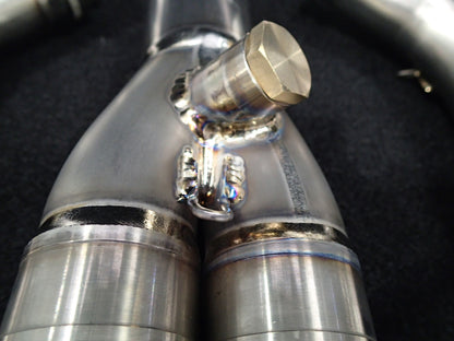 Vandemon Titanium Exhaust Single Sided Titanium Muffler 