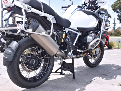 BMW R1250GS Adventure Vandemon Titanium Exhaust System on bike