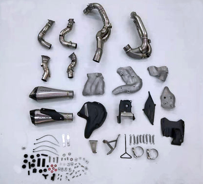 Kit de escape completo de titanio Vandemon para Ducati Panigale V4S y V4R 2018-20