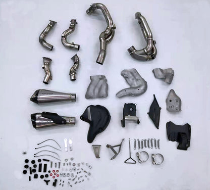 Ducati V4 Panigale & Streetfighter Vandemon Full Titanium Exhaust system 2020-2022