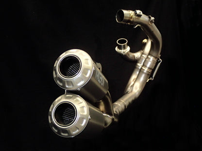 Scrambler 803 Titanium Mufflers exit
