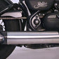 Triumph Bonneville Bobber 1200  Vandemon Brushed Titanium Exhaust 2017-2023